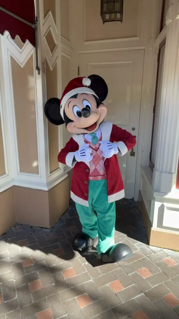 Mickey Mouse and Friends Debut New Costumes for the Holidays at Disneyland Park - Mickey